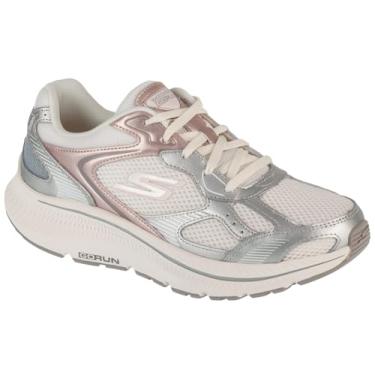 Imagem de Skechers Tênis de corrida feminino, Branco, 38
