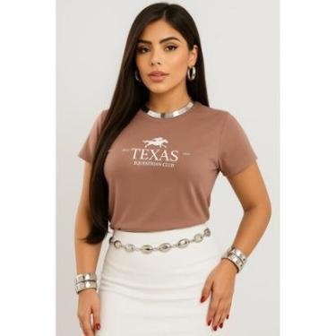 Imagem de Tshirt D Bell Outlet Fashion Texas Club-Feminino