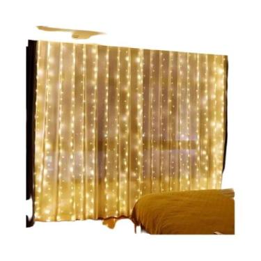 Imagem de Luzes De Cortina LED USB 3/6M, Guirlanda De Natal, Decoração Para Fest