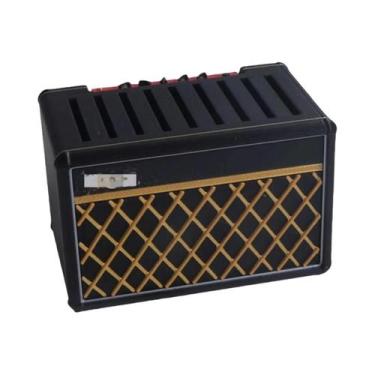 Imagem de Caixa De Armazenamento Para Palhetas De Guitarra Em Formato De Amplifi