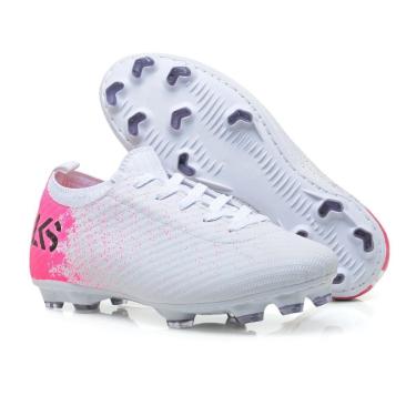 Imagem de Chuteira de Campo Profissional Costurada Original  Futebol-Unissex