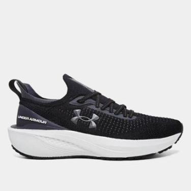 Imagem de TENIS UNDER ARMOUR CHARGED QUICKER 2 PRETO E BRANCO 40-Unissex