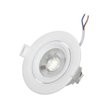 Imagem de Luminária Spot Redondo Branco 5W 6500K Western