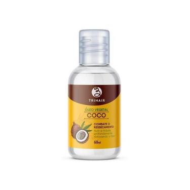 Imagem de Óleo Capilar Vegetal Coco Combate Ressecamento 60ml Trihair