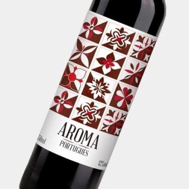 Imagem de Vinho Tinto Aroma Português, Touriga Franca Tinta Roriz - Região Minho - 750 ml