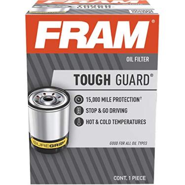Imagem de FRAM Tough Guard TG3786-1, filtro de óleo de intervalo de mudança de 15 mil km