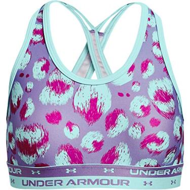 Imagem de Under Armour Sutiã com Estampa Crossback para Meninas