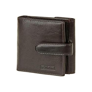 Imagem de Tonin, 202194302, Carteira de Porta Chaves Moeda Cartões Masculina, cor Marrom, Couro