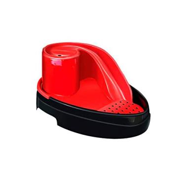 Imagem de BEBEDOURO TOBO FONTE AUTOMÁTICO CÃES GATOS VERMELHO BIVOLT