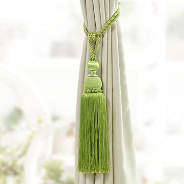 Imagem de Suportes de cortina Simples alça de cortina corda de cortina pendurada bola borla gancho gancho de parede fivela de cortina europeia fivela de cortina, T3,4 pcs