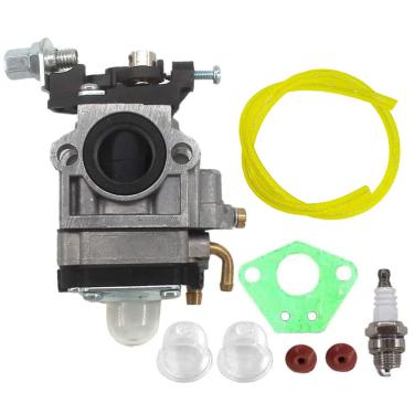 Imagem de AISEN Carburador para motor a gás 2 ciclos 43cc Southland Mini cultivador S-CV-43 SCV43 Shindaiwa AH242 AHS242 EB802 EB802RT Echo PB-755H PB-755SH PB-260I PB-260L Mochila Soprador de Carburador Junta de combustível