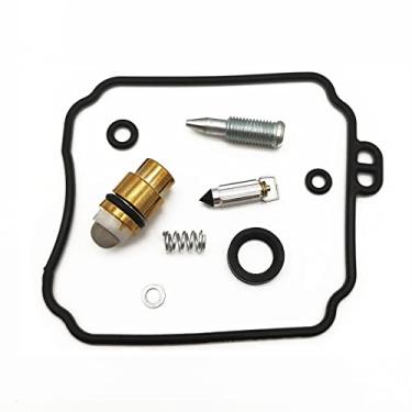 Imagem de 2 conjuntos de kit de reparo de carburador de motocicleta compatível com XVS650 V-STAR 1998-2015 XV250 Virago 1995-2007 XVS XV 250 650 (Cor: 1 conjunto)