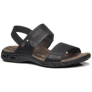 Imagem de Sandália Pegada Masculino Em Couro Anilina Casual (Preto, br_footwear_size_system, adult, numeric, numeric_43)