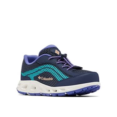 Imagem de Columbia Sapato de água infantil juvenil Drainmaker IV, Noturna/Geyser, 8 Big Kid