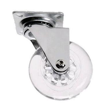 Imagem de Rodizios Gel Rodinha Giratória Silicone 100mm S/ Trava -  Soprano