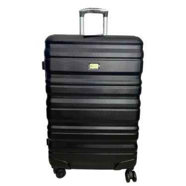 Imagem de Mala de Viagem Grande Rígida 360º Preta 48x28x74cm 3,9kg - Hinza