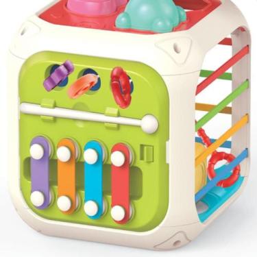 Imagem de Brinquedo Cubo 7 Em 1 Polybaby - Polibrinq BB3013