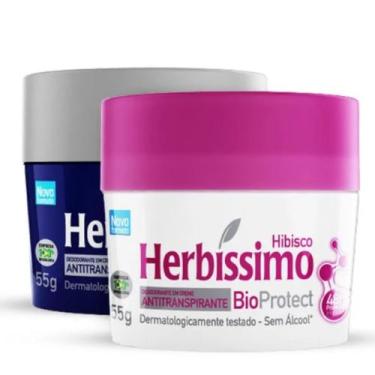 Imagem de Kit 2 Desodorante Cedro e Hibisco Herbíssimo 55G - Dana - Dana Cosméti
