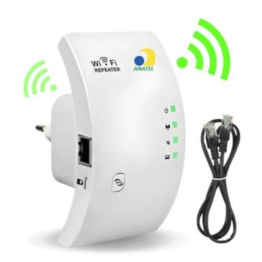 Imagem de Rápido Repetidor Sinal Wifi 1800 Mbps Amplificador Expansor - Wireless