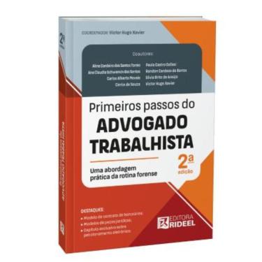 Imagem de Primeiros passos do Advogado Trabalhista: Uma Abordagem prática da rotina forense