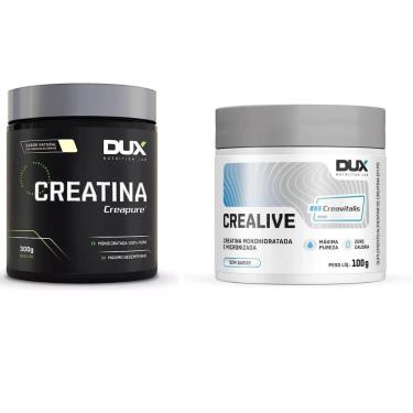 Imagem de Kit  Creatina Creapure (300g) + Creatina Crealive (100g) - Dux Nutrition-Unissex