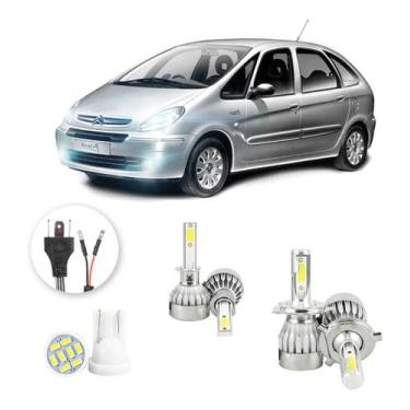 Imagem de Lampadas Led Citroen Xsara Picasso 2007 A 2012 H3 H4 20000lm - V10, Br