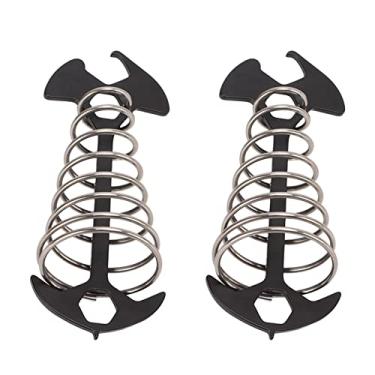 Imagem de Ancoragem, Tensionador de Corda Com 2pcs de Aço Inoxidável (Preto)