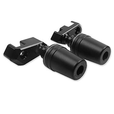 Imagem de Acc-Creativity Motocicleta CNC Alumínio Motor Crash Guard Case Frame Sliders Protector Proteção contra quedas Compatível com Kawasaki Z1000 2010-2020 (Titânio)