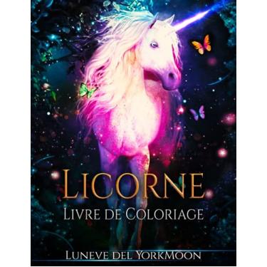 Imagem de Licorne Livre de Coloriage