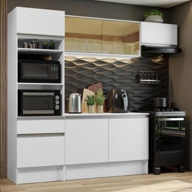 Imagem de Cozinha Completa Diamante com Armário Balcão e Tampo Madesa