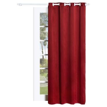 Imagem de Cortina Corta Luz Blackout Liso Folha Única 1,40 X 2,50 Metros - Vitor