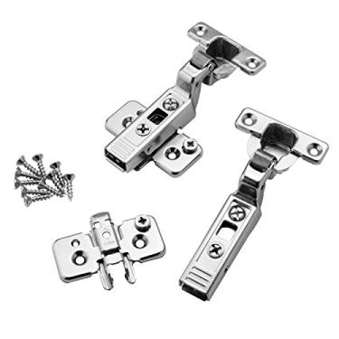 Imagem de Mini Blum 90 graus; dobradiça de encaixe sem moldura