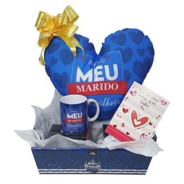 Imagem de Dia Dos Namorados - Cesta de Presente Para Namorado Marido - Sude, Kit