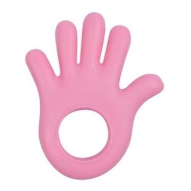 Imagem de Mordedor infantil pq mao rosa - SHOW TOYS