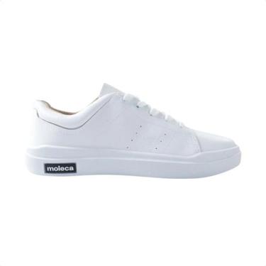 Imagem de Tênis Moda Feminino Casual Moleca Branco, Np floather branco 16072, 37