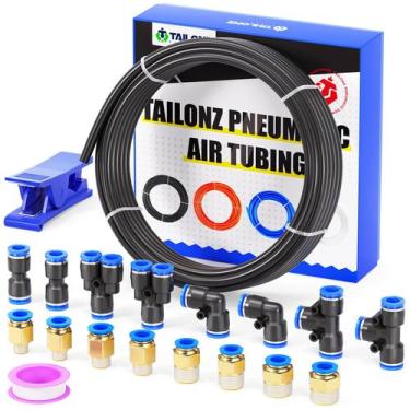 Imagem de Mangueira de ar TAILONZ PNEUMATIC Preto Poliuretano 8mm OD 5mm ID
