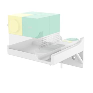 Imagem de ARSUNOVO Prateleira montada na parede: ideal para console e controle remoto Nex, montagem fácil para organizar a configuração de jogos de crianças e famílias com segurança