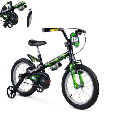Imagem de Bicicleta Infantil Meninos Apollo Aro 16 Nathor Com Rodinhas-Masculino