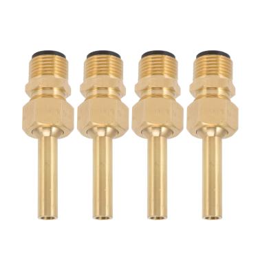 Imagem de GLOGLOW Bocal Waterscape, Bocal de Fonte de Jato Direto de Cobre, Bocais de Fonte de água à Prova de Ferrugem de Alta Resistência, Ideal para Lago de Jardim e Parque de Diversões (G1/2)