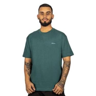 Imagem de Camiseta Nicoboco Splash Verde Escuro (Verde)-Masculino