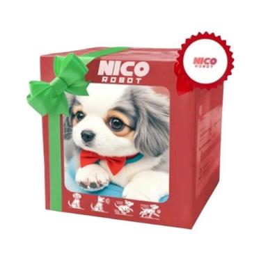 Imagem de Brinquedo Interativo De Cachorrinho De Pelúcia Fofo, Que Abana a Cauda