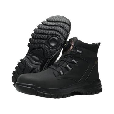 Imagem de Tênis De Segurança Masculino Impermeável Com Biqueira De Aço, Antiperf