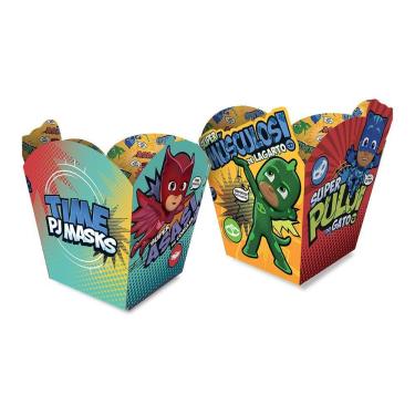 Imagem de Cachepot Pequeno Pj Masks - 8 Unidades