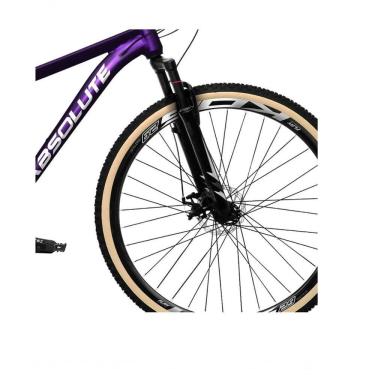 Imagem de Bicicleta Aro 29 Absolute Nero 5 Alumínio 24v Câmbios Shimano Freio A Disco Hidráulico Roxo Tam: 19