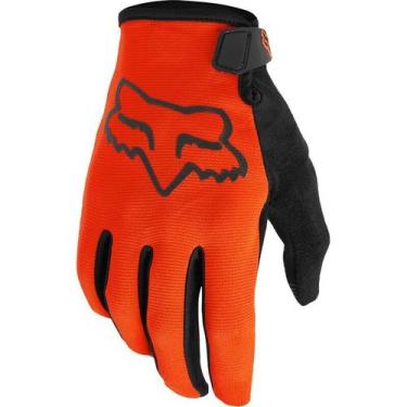 Imagem de Luva Fox Ranger Dusty - Fox Racing, 3, Laranja fluor, P