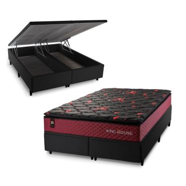 Imagem de Cama Box Baú Toronto com Molas Ensacadas 158x198 King House