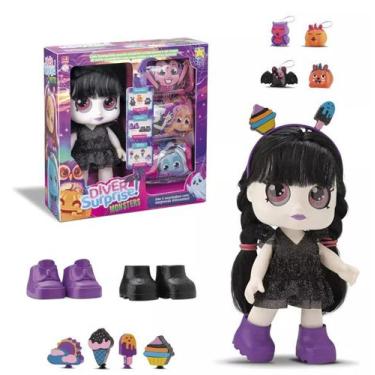Imagem de Boneca Diver Surprise Monsters  C/ Acessórios - Divertoys - DIVER TOYS