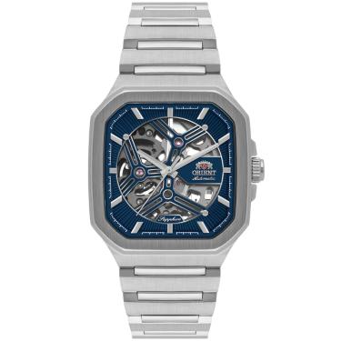 Imagem de Relógio Orient Masculino Automatico Quadrado Skeleton Nh7ss008 D1sx