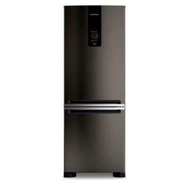 Imagem de Geladeira Brastemp Inverse A+++ 479L Black Inox BRE58FE 110V