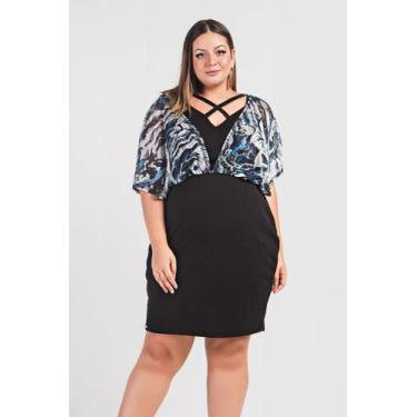 Imagem de Vestido bluse com tule - Elegance